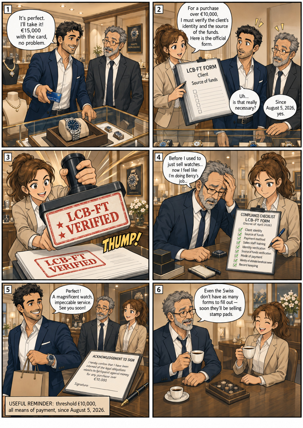 The watchmaker as compliance officer